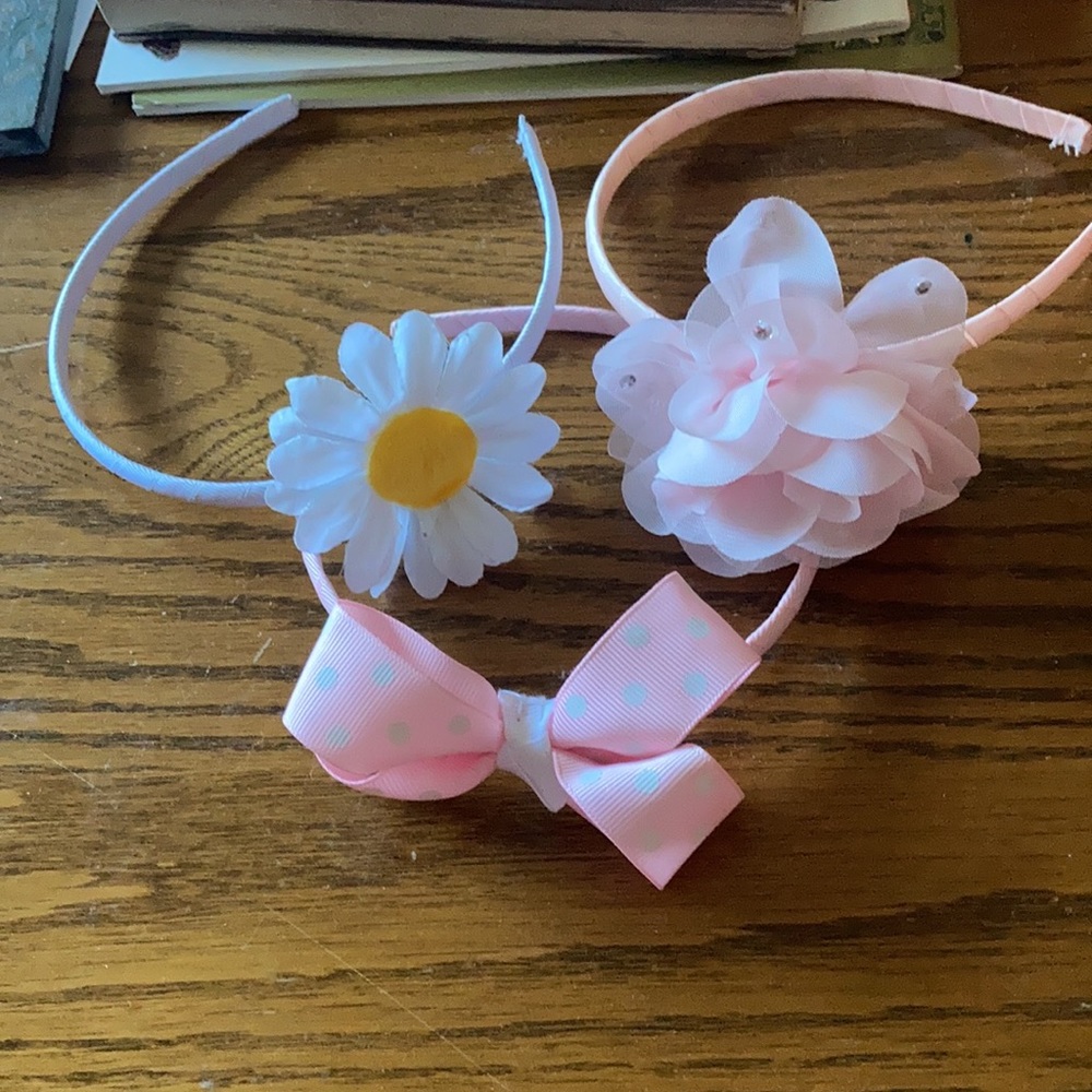 Girls headbands (3 for $6)